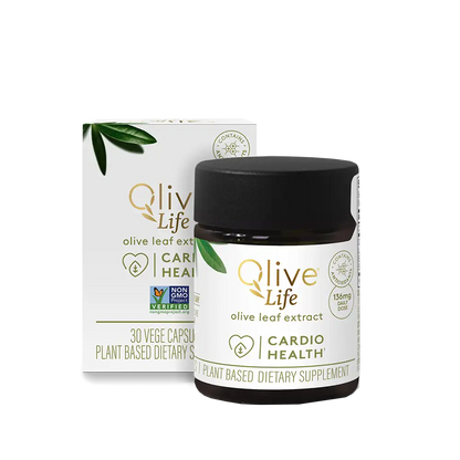 Olive Life Capsule 30s Box and jar front