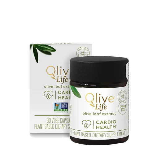 Olive Life Capsule 30s Box and jar front