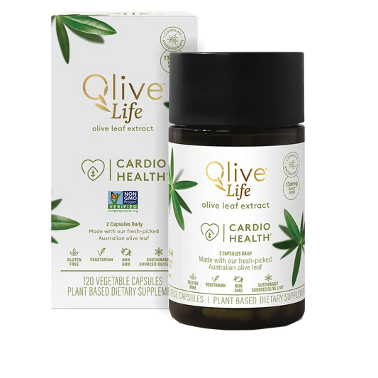 Olive Life Capsule 120s Box and Jar Front