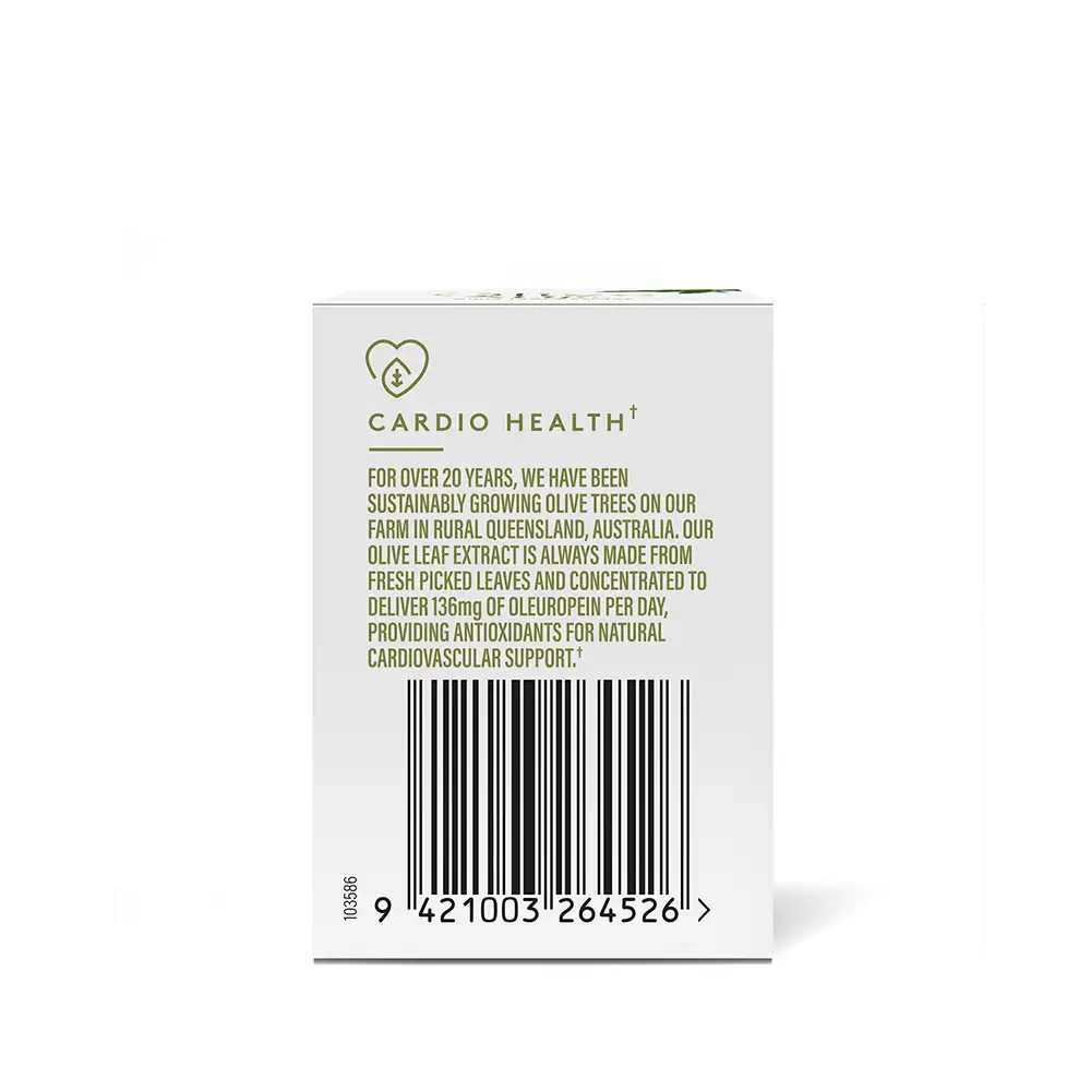 Olive Life Capsule 30s Box Back