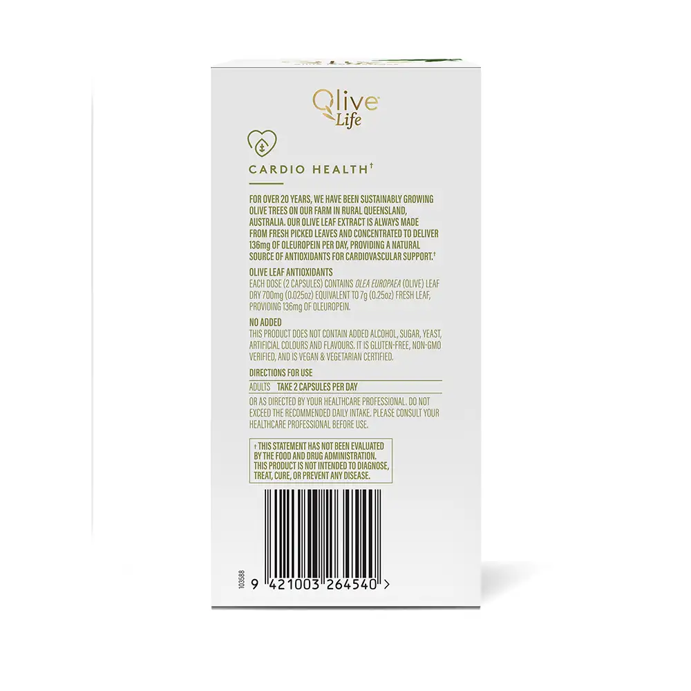 Olive Life Capsule 120s Box Left