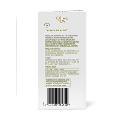 Olive Life Capsule 120s Box Left
