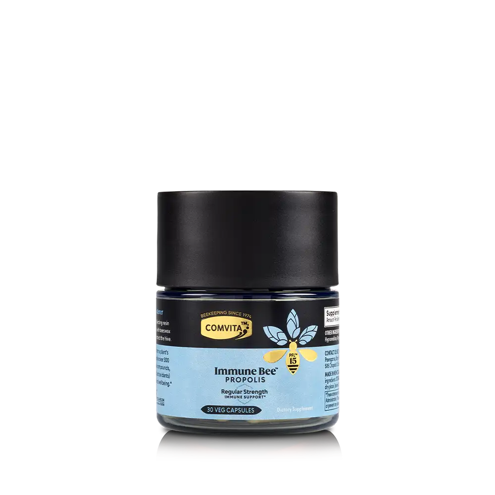 Immune Bee Propolis Regular Strength PFL 15 Veg Capsules F
