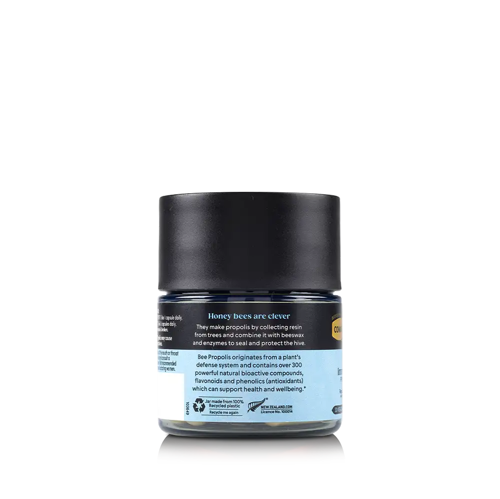 Immune Bee Propolis Regular Strength PFL 15 Veg Capsules L