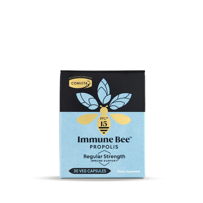 Immune Bee Propolis Regular Strength PFL 15 Veg Capsules Box F
