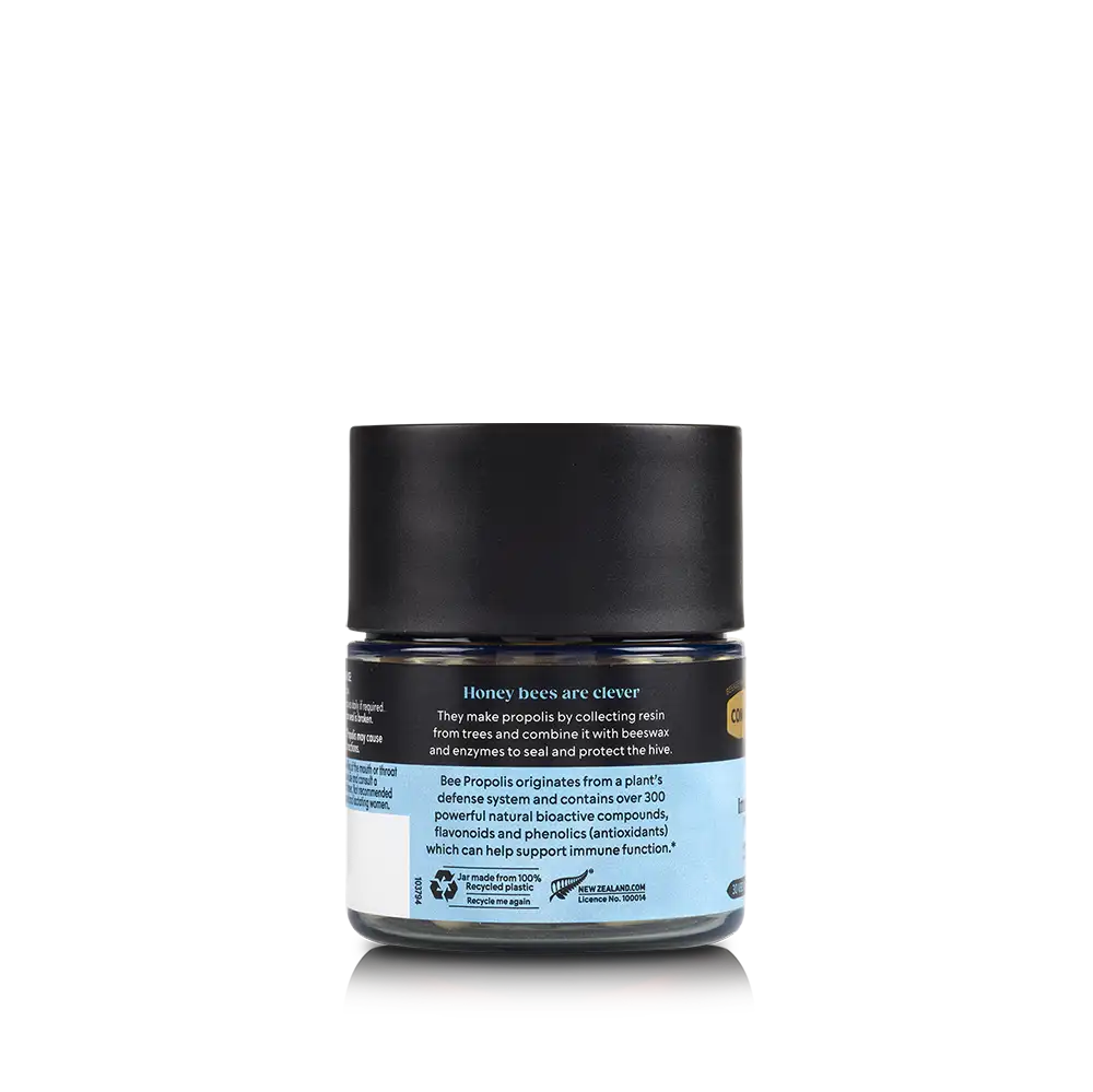 Immune Bee Propolis High Strength 1-A-Day PFL 30 Veg Capsules L