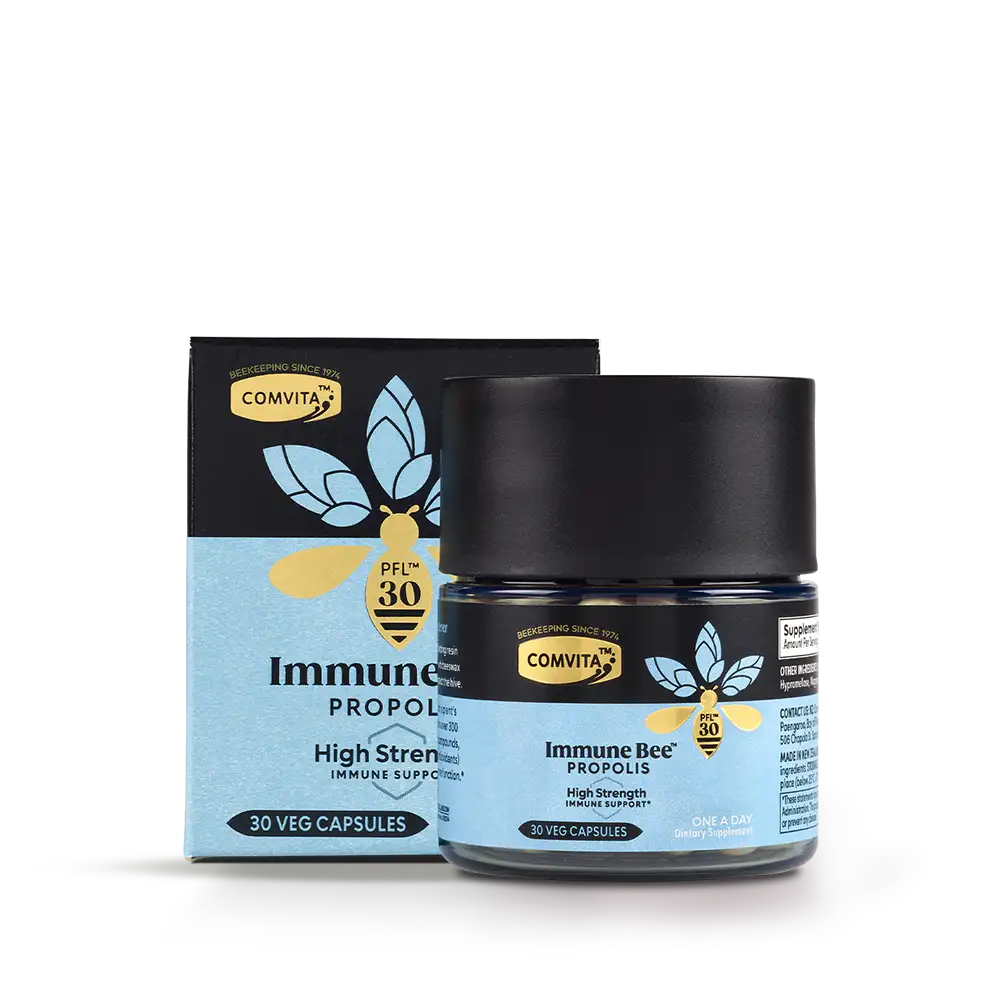 Immune Bee Propolis High Strength 1-A-Day PFL 30 Veg Capsules
