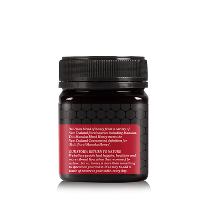 Manuka Honey Blend 250g Jar Left