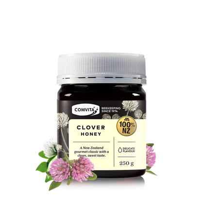 Clover Honey 250g Jar Front