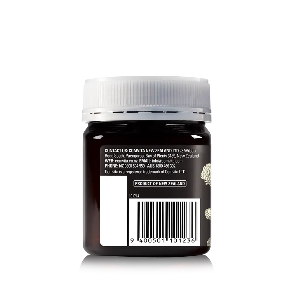 Clover Honey 250g Jar Back