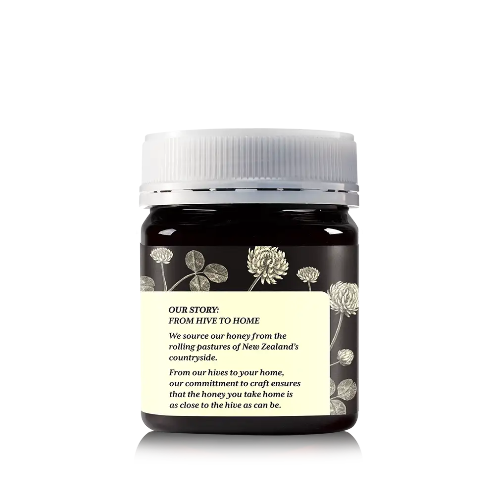 Clover Honey 250g Jar Left
