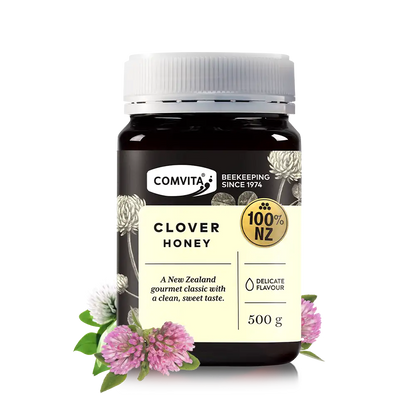 Clover Honey 500g Jar Front