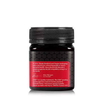 UMF 5+ Manuka Honey 250g Jar Left