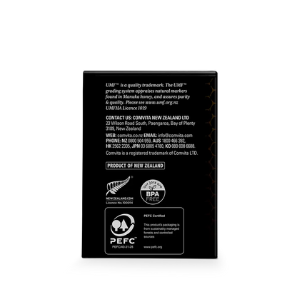 UMF 10+ Manuka Honey 250g Box Right