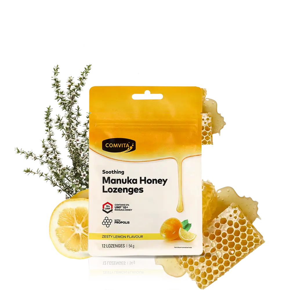Mānuka Honey Lozenges Lemon