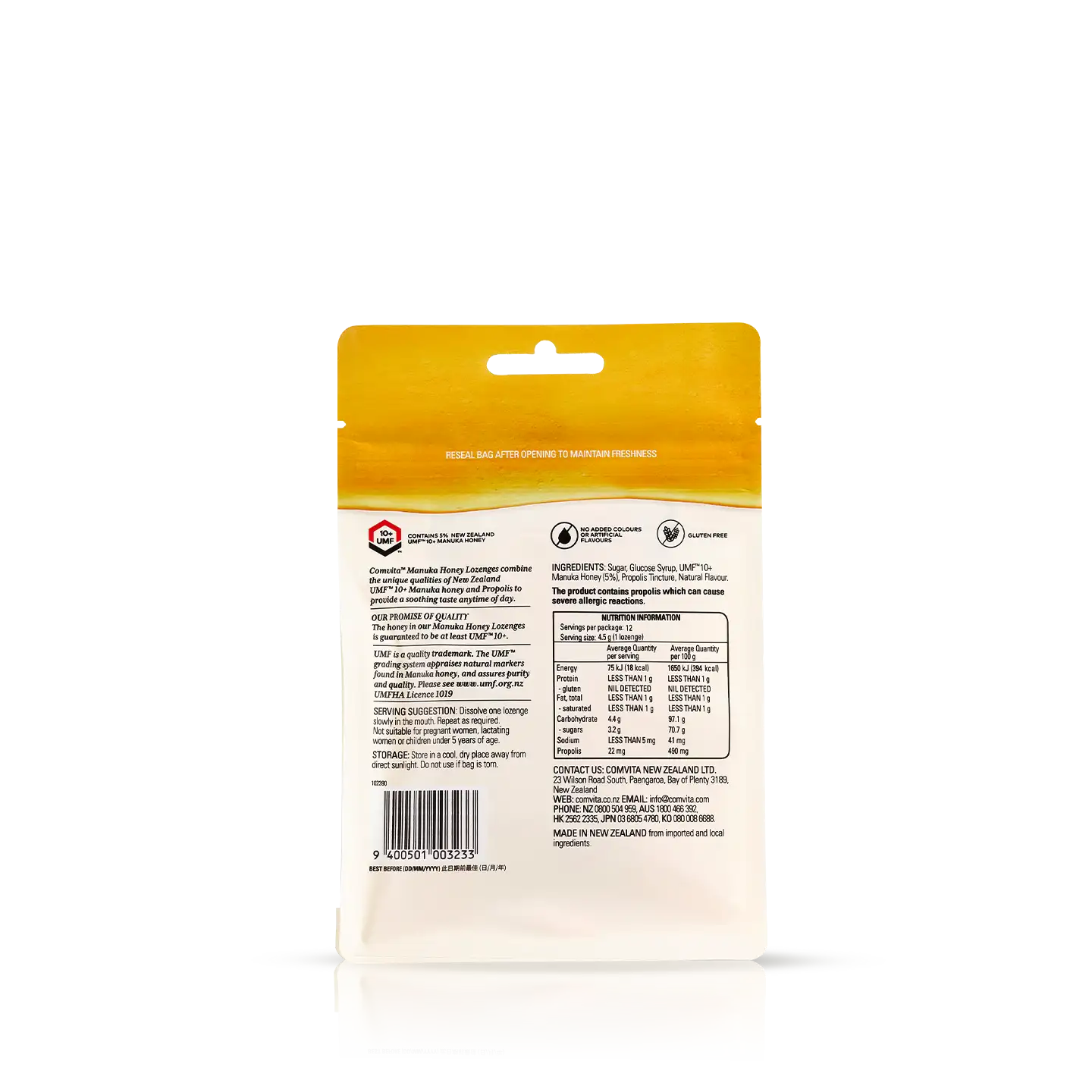Mānuka Honey Lozenges Aniseed B