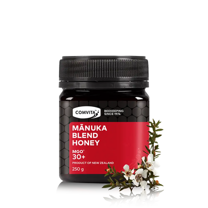 Manuka Blend Honey MGO30 250g Jar Front