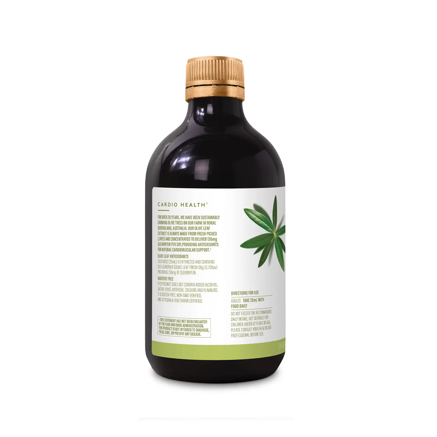 Olive Life Liquid Original 500ml  Bottle Right