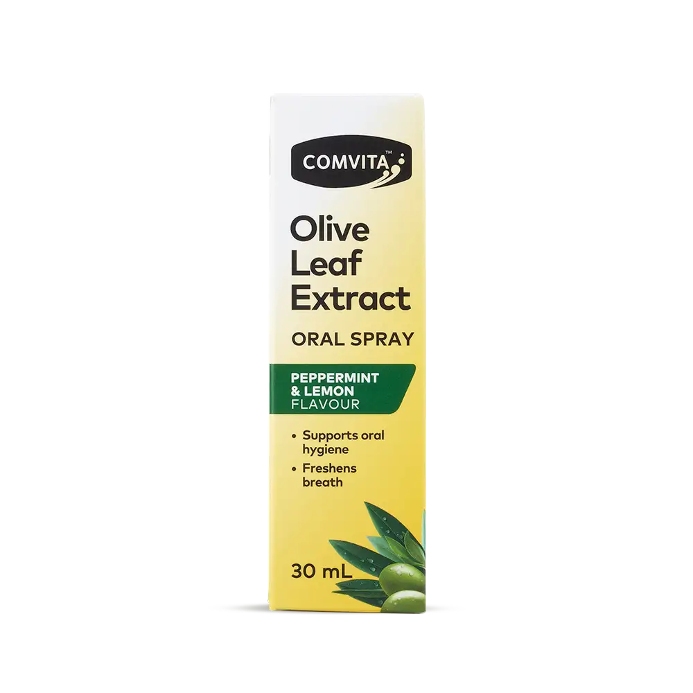 Olive Leaf Extract Oral Spray Box Front