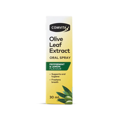 Olive Leaf Extract Oral Spray Box Front