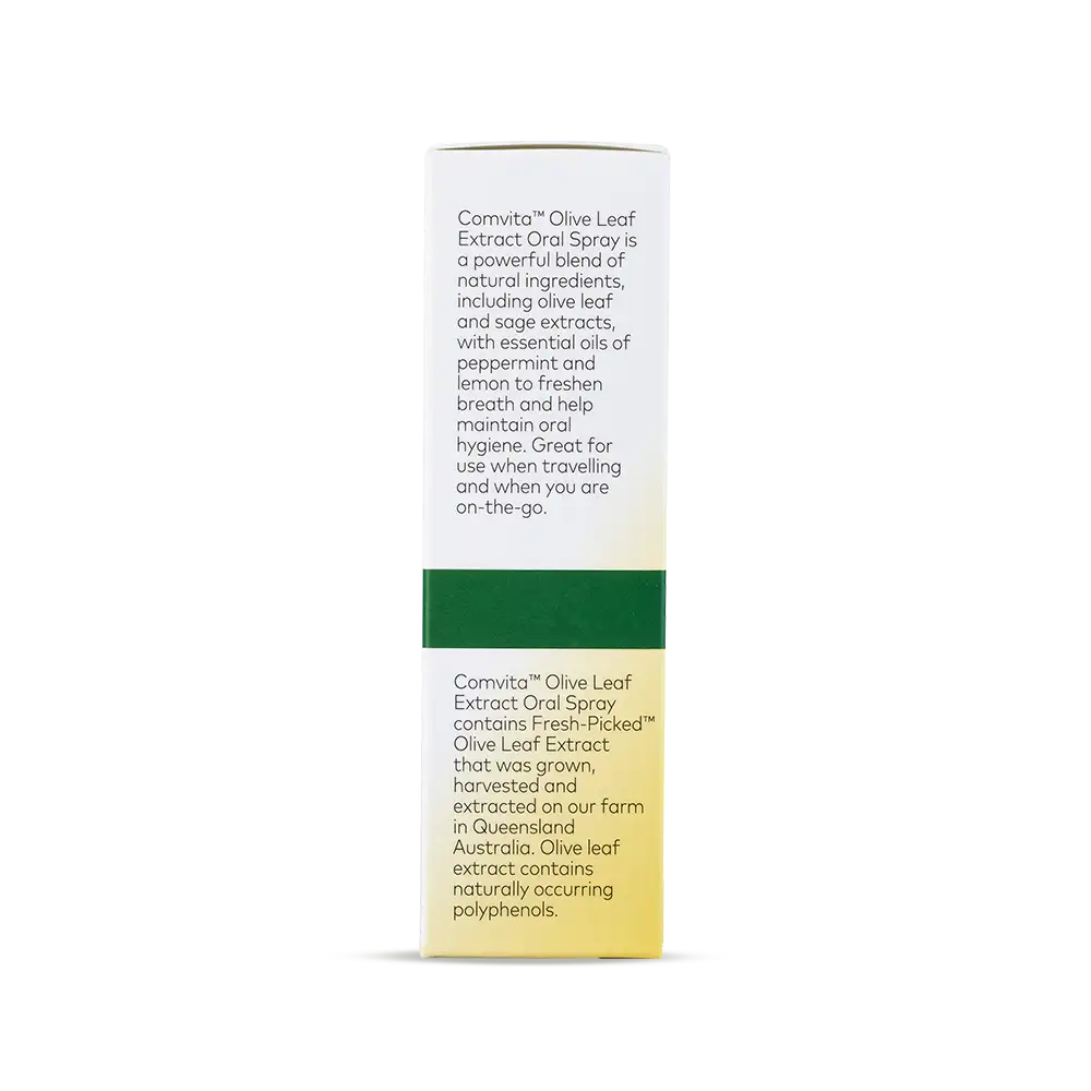 Olive Leaf Extract Oral Spray Box Right