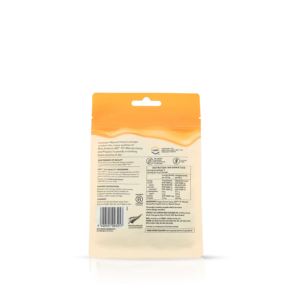 Mānuka Honey Lozenges Coolmint B