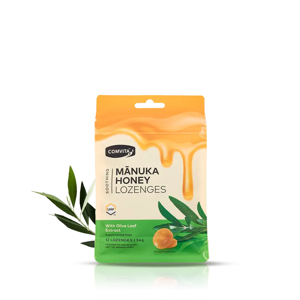 Mānuka Honey Lozenges Olive Leaf Extract