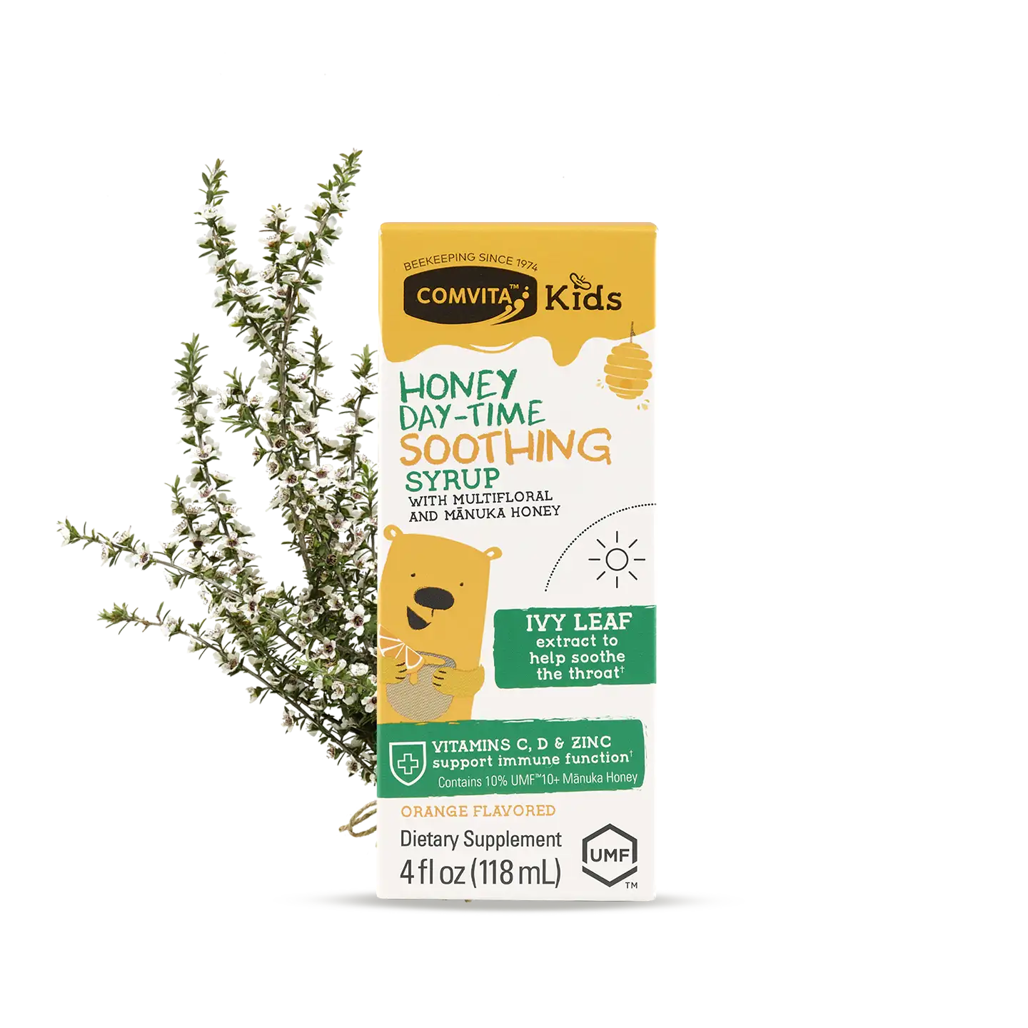 Kids Day-Time Honey Soothing Syrup Box