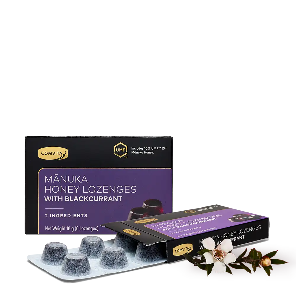Mānuka UMF 10+ Honey Lozenges with Blackcurrant