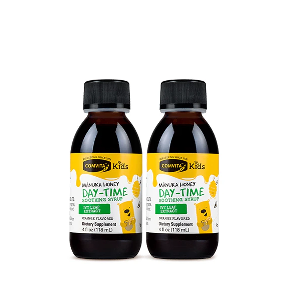 Kids Day-Time Soothing Syrup With UMF 10+ Mānuka Honey 2-Pack