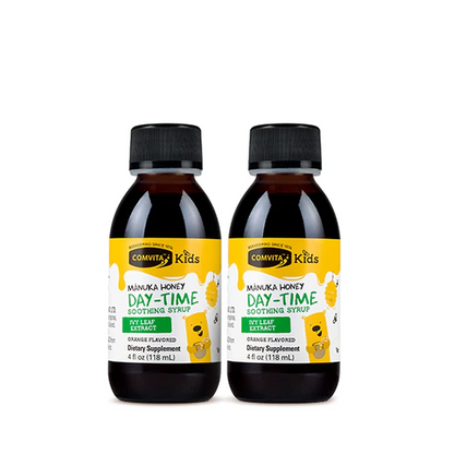 Kids Day-Time Soothing Syrup With UMF 10+ Mānuka Honey 2-Pack