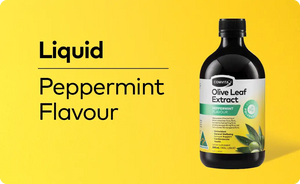 olive leaf extract peppermint flavour