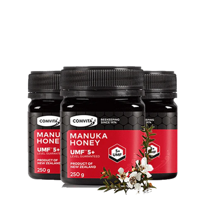 UMF 5+ Mānuka Honey 250gm 3-Pack