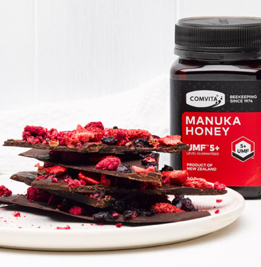 Dark Chocolate & Manuka Honey Bark