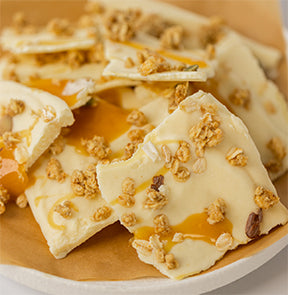 Yoghurt Bark with Manuka honey