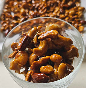 Spiced Honey Nut Brittle