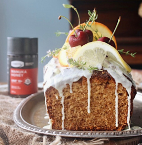 Lemon and Mānuka honey loaf