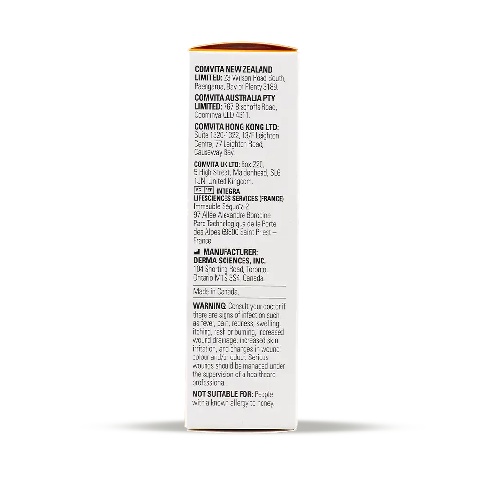 MediHoney Wound Gel 50g Box Left