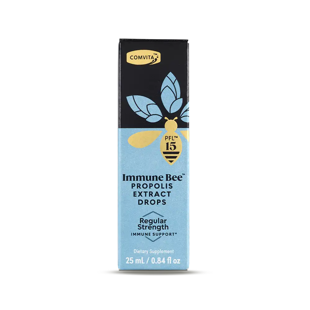 Immune Bee Propolis PFL 15:  Regular Strength Extract Drops Box F