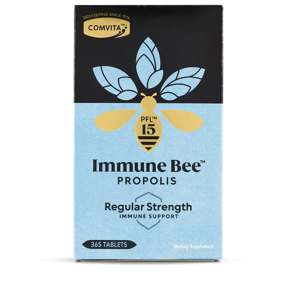 Immune Bee Propolis PFL 15 Tablets  Regular Strength Box F