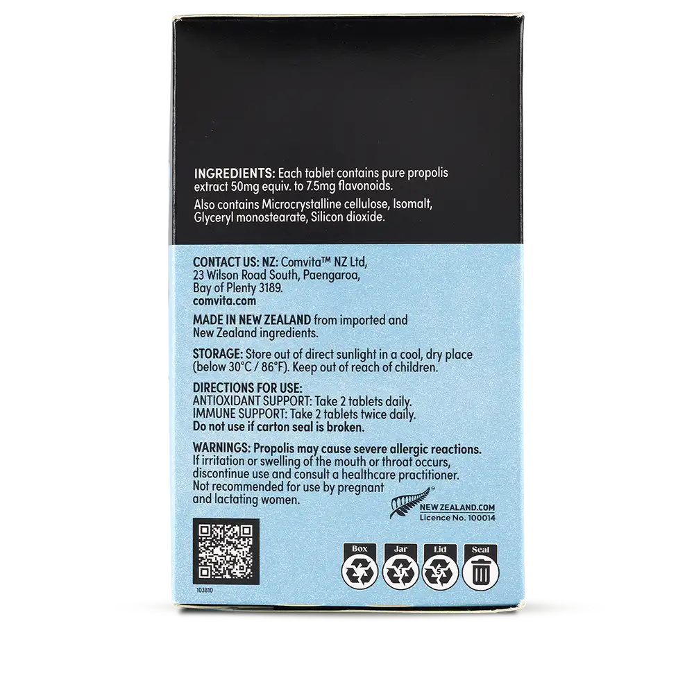 Immune Bee Propolis PFL 15 Tablets  Regular Strength Box R
