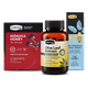 Comvita Manuka Honey, Olive Leaf Extract, and Propolis products on a white background