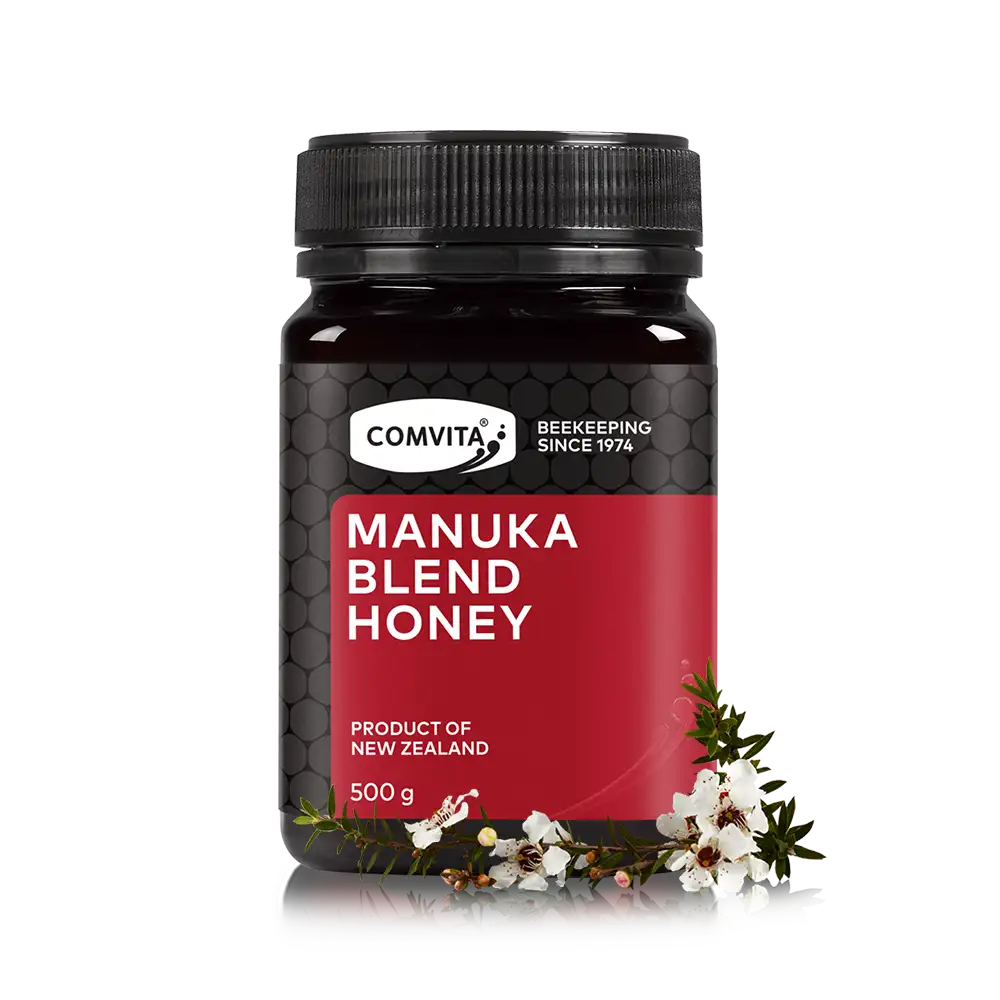 Manuka Honey Blend 500g Jar Front
