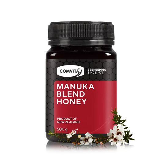 Manuka Honey Blend 500g Jar Front