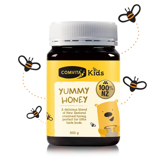 Kids Yummy Honey 500g Jar Front