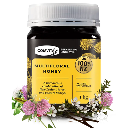 Multifloral Honey 1kg Jar Front
