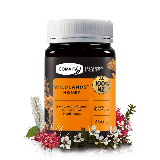 Wildlands Honey 500g Jar Front