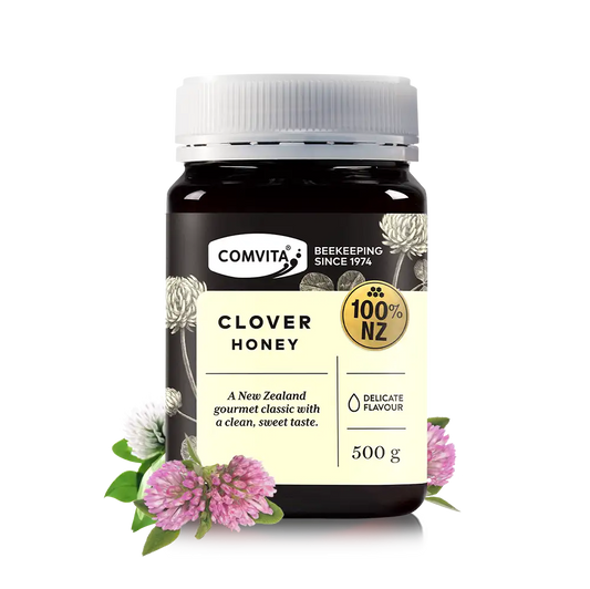 Clover Honey 500g Jar Front