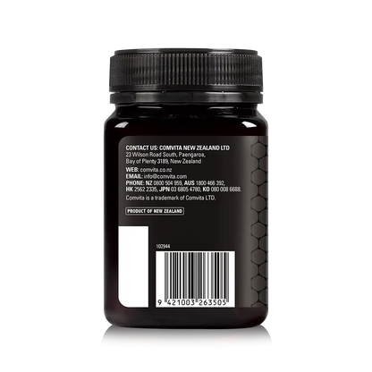 MGO 30+ Manuka Blend Honey 500g Jar Right