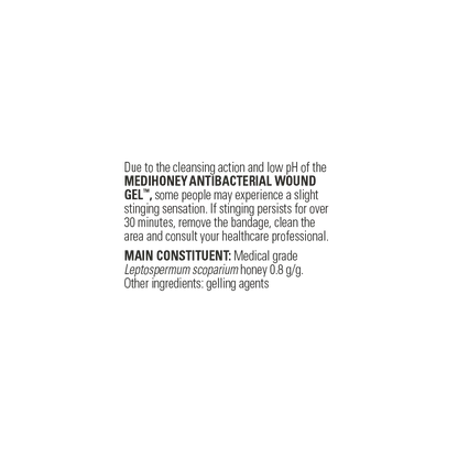 MediHoney Wound Gel 25g Ingredients